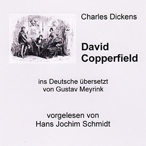 Das Hörbuchcover von "David Copperfield"