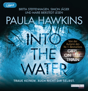 Das Hörbuchcover von "Into the water"