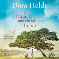 Das Hörbuchcover von "Drei Frauen und ein falsches Leben" von Dora Heldt. Drücke die Eingabe- oder die Leertaste um zur Rezension zu gelangen.