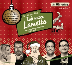 Das Hörspielcover von "Tod unter Lametta"
