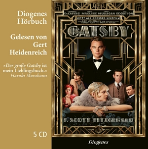 Das Hörbuchcover von "Der große Gatsby"