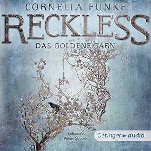 Das Hörbuchcover von "Reckless - Das goldene Garn" Band 3.der Reckless-Reihe.