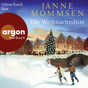 Das Hörbuchcover von "Die Weihnachsliste" von Janne Mommsen.