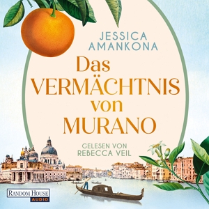 Das Hörbuchcover von "Das Vermächtnis von Murano" 