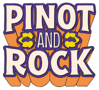 Das Logo von Pinot and Rock.